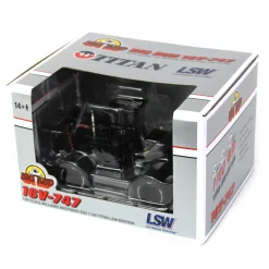 Black Edition ~ 1/64 High Detail Big Bud 16V-747 Silver Series Detroit 1100 HP with Titan Goodyear LSW Tires
