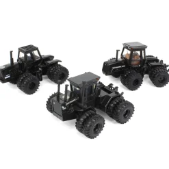 Black Metallic Chase Units ~ 1/64 Allis Chalmers 4WD 50th Anniv. 3 Piece Set w/ 440, 7580 & 4W-220
