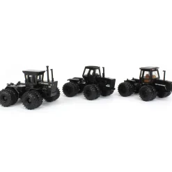 Black Metallic Chase Units ~ 1/64 Allis Chalmers 4WD 50th Anniv. 3 Piece Set w/ 440, 7580 & 4W-220