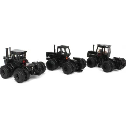 Black Metallic Chase Units ~ 1/64 Allis Chalmers 4WD 50th Anniv. 3 Piece Set w/ 440, 7580 & 4W-220