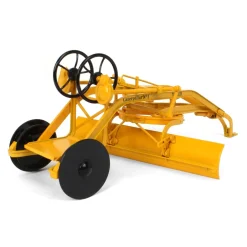 Black Wheel Version ~ 1/16 High Detail Caterpillar No. 1 Terracer Pull Grader