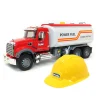 BONUS: 1/16 BRUDER Mack Granite Fuel Tanker with Bruder Hard Hat