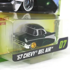 CarTuned 1957 Chevy Bel Air Lowrider, Green & Gold, Mainline Series 3