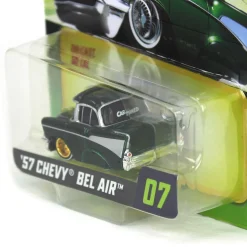 CarTuned 1957 Chevy Bel Air Lowrider, Green & Gold, Mainline Series 3