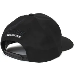 Case Eagle Black Cap with Case Construction Logo