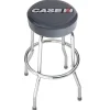 Case IH 29 Inch Stool with Chrome Plated Legs