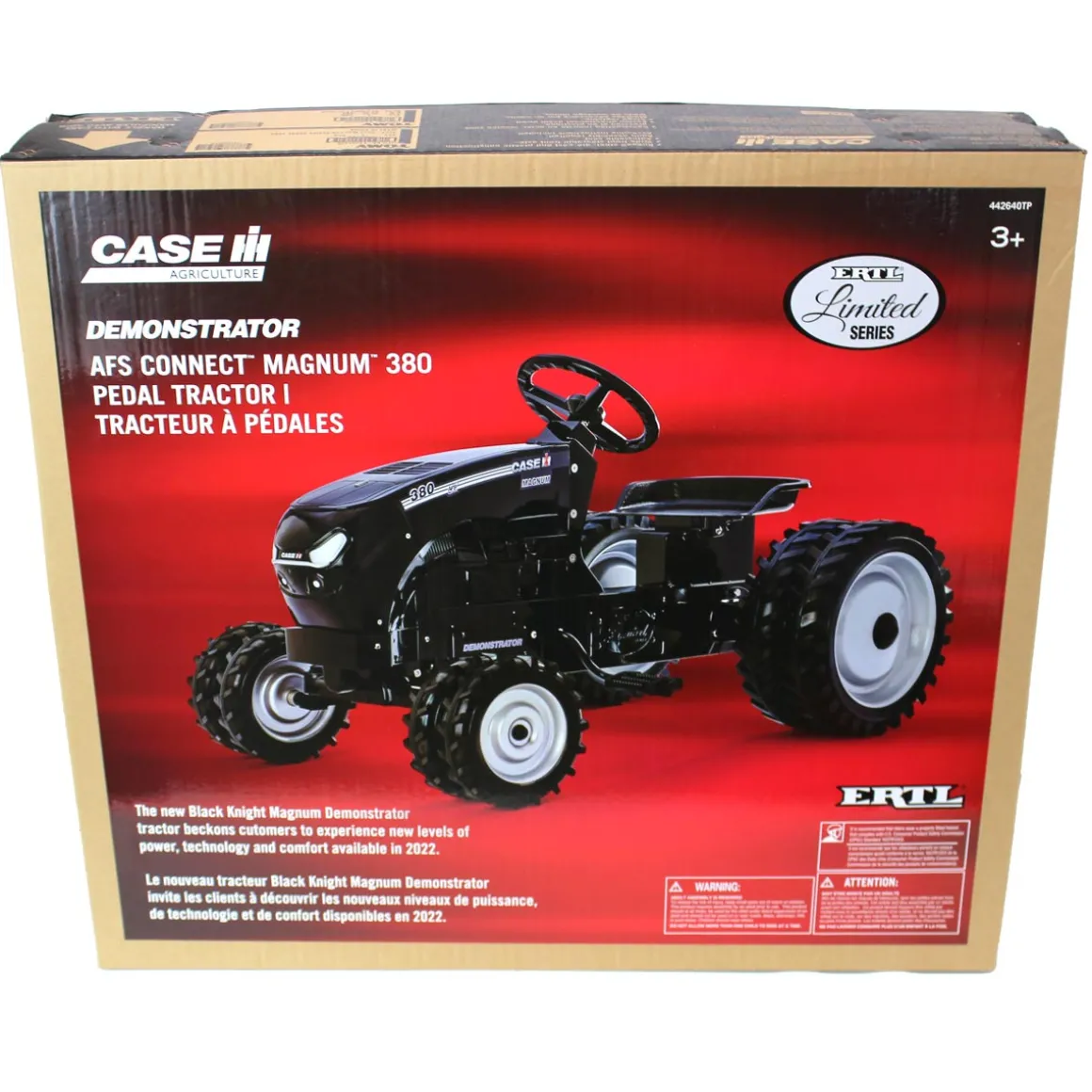 Case IH AFS Connect Magnum 380 Demonstrator Pedal Tractor w/ Front & Rear Duals, ERTL Limited Series
