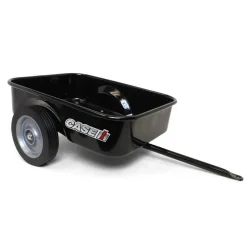Case IH Black Steel Pedal Trailer by ERTL