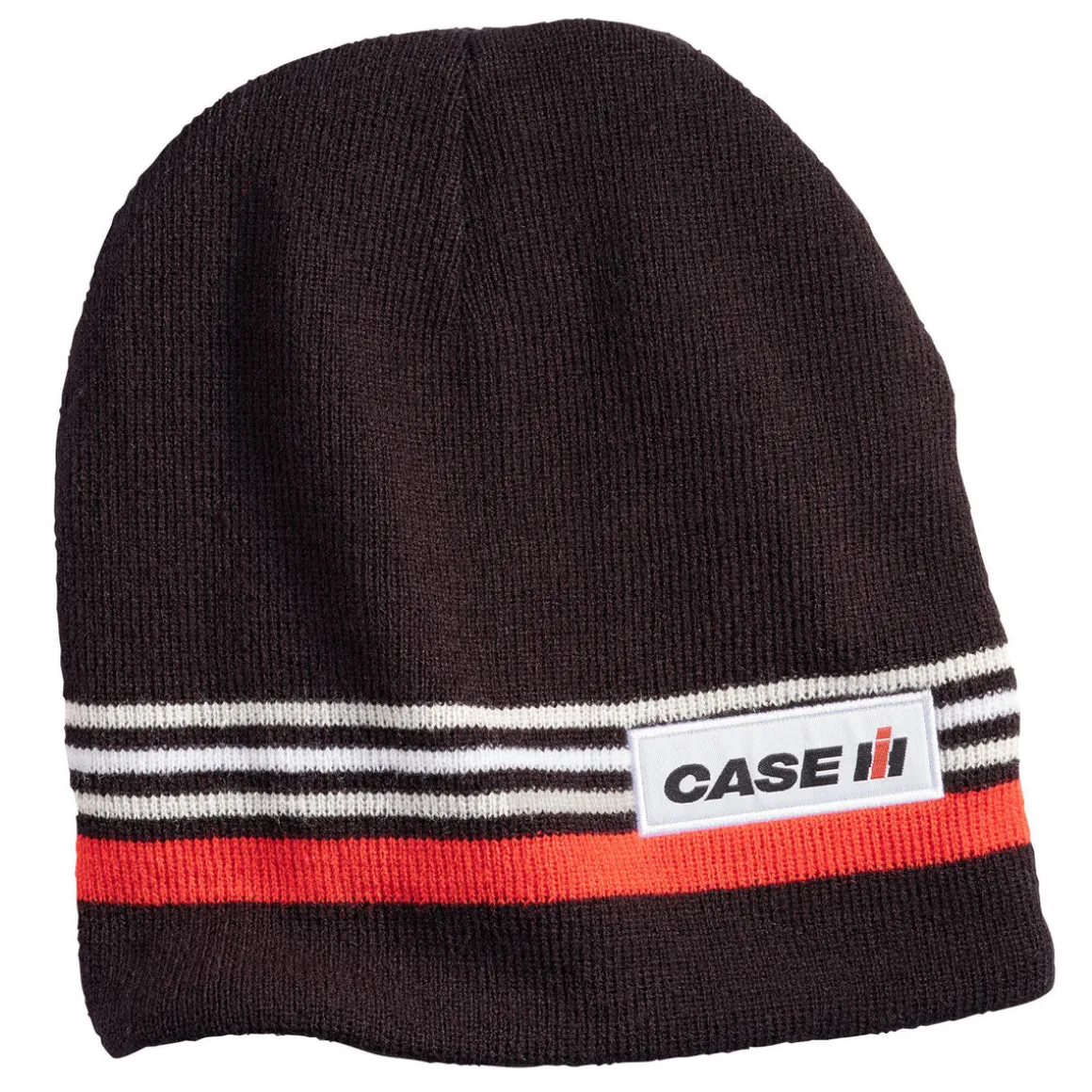 Case IH Fleece Knit Reversible Black Beanie