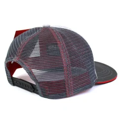 Case IH Gray Twill Trucker Cap with Mesh Back