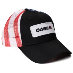 Case IH Logo American Flag Mesh Back Hat