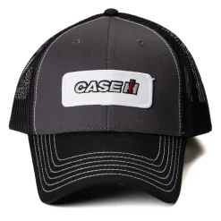 Case IH Logo Gray & Black Mesh Back Hat