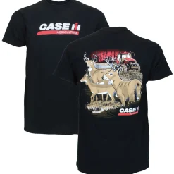 Case IH Magnum in Field Black Short Sleeve T-shirt