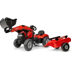 Case IH Maxxum 130 CVX Pedal Tractor with Loader and Trailer by Falk