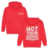 Case IH Not Your Average Farmer Red Hooded Sweatshirt
