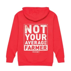 Case IH Not Your Average Farmer Red Hooded Sweatshirt
