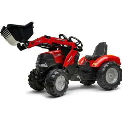 Case IH PUMA 240 CVX Pedal Tractor with Loader and Trailer