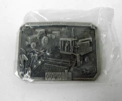 Case IH "Fresh Team for Today's Farmer" Pewter Buckle, 1st in Series