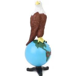 Case Old Abe Eagle on Globe, 3D Sculpture