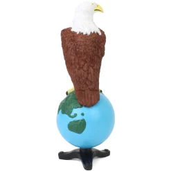 Case Old Abe Eagle on Globe, 3D Sculpture