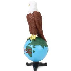 Case Old Abe Eagle on Globe, 3D Sculpture