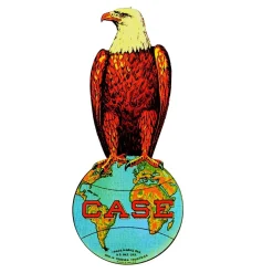 Case Old Abe 16in x 30in Vinyl Banner