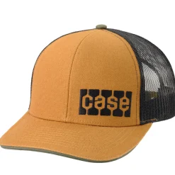 CASE Tread Logo Saddle Canvas Cap with Black Mesh Back