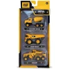 CAT Construction Metal Vehicle 3 Pack with Concrete Mixer, Dump Truck & Grader