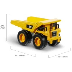 CAT Construction Metal Vehicle 3 Pack with Concrete Mixer, Dump Truck & Grader
