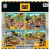 Caterpillar 4-pack Construction Puzzles