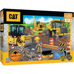 Caterpillar "Parking Lot" 60 Piece Puzzle