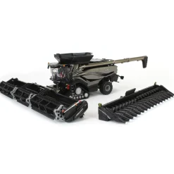 Charcoal Chrome Chase Unit ~ 1/64 Case IH AF11 Combine with Tracks, 2024 Farm Show, ERTL Prestige