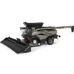 Charcoal Chrome Chase Unit ~ 1/64 Case IH AF11 Combine with Tracks, 2024 Farm Show, ERTL Prestige