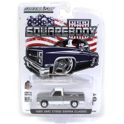 Chase Unit ~ 1/64 1985 GMC C1500 Sierra Classic, Squarebody Greenlight Exclusive