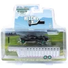 Chase Unit ~ 1/64 2018 Ram 3500, Black with Polished Aluminum 3 Hole Gooseneck Livestock Trailer