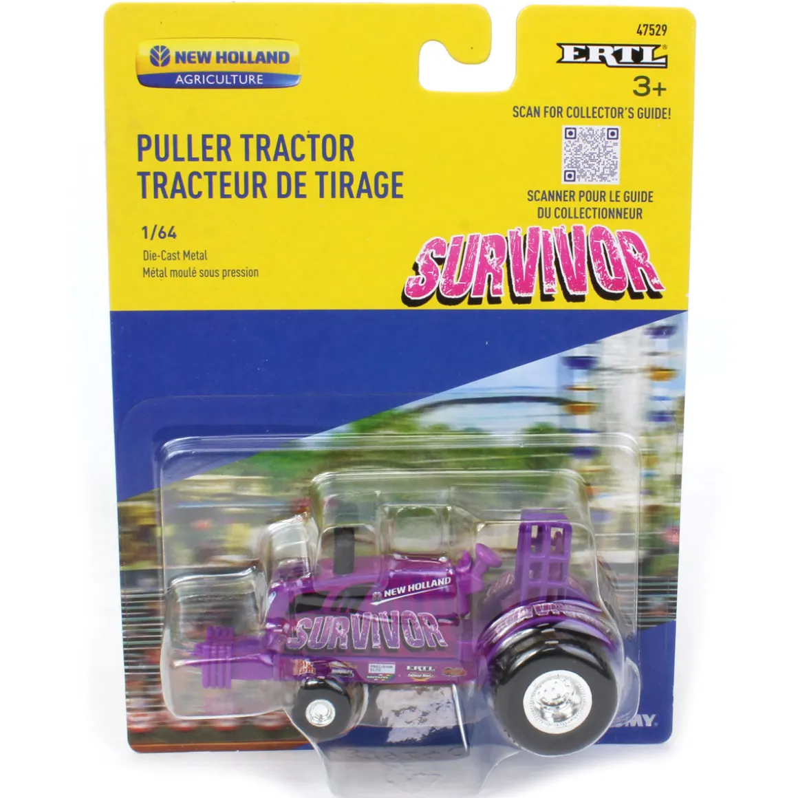 Chase Unit ~ 1/64 New Holland "Survivor" Pulling Tractor