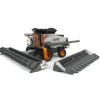 Chase Unit w/ Orange Chrome Accents ~ 1/64 Gleaner S98 Combine w/ Duals & 2 Heads, Centennial Edition