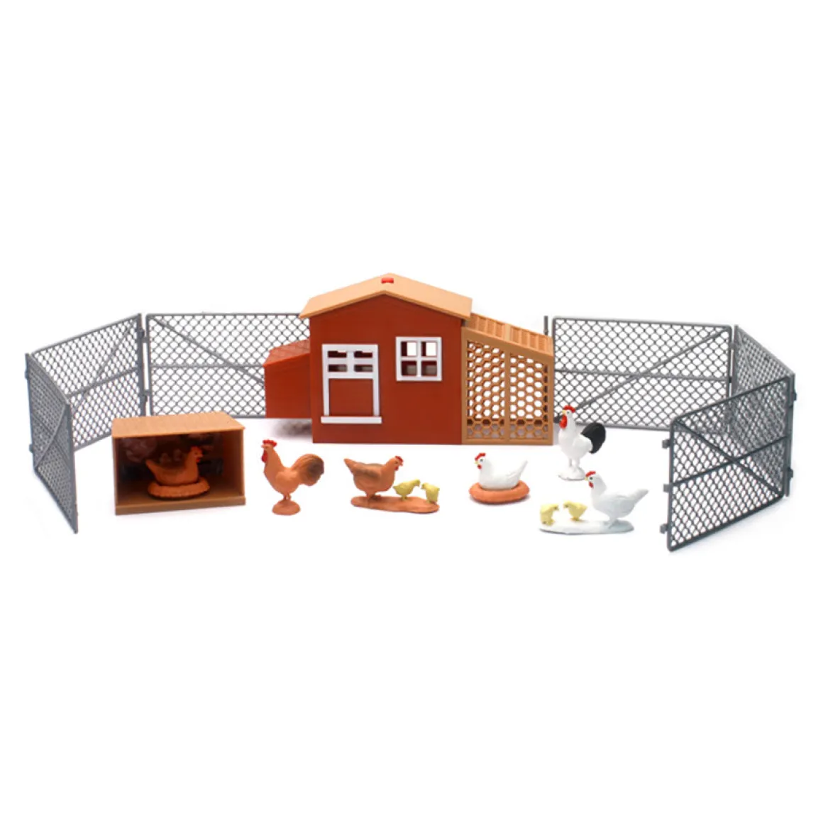 Chicken Coop Playset with Sounds by New Ray