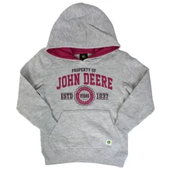 Childrens John Deere Established 1837 Fleece Hooded Sweatshirt