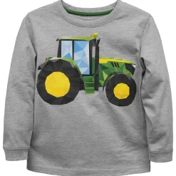 Childrens John Deere Polygon Tractor Long Sleeve Shirt