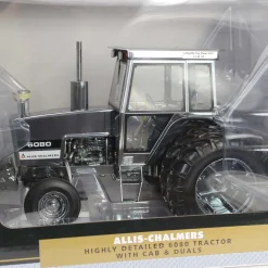 Chrome Set of 2 ~ 1/16 Allis Chalmers 6080 Tractor, 2025 Lafayette Farm Toy Show