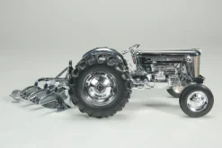 Chrome Version ~ 1/16 Massey Ferguson 65 with No. 62 Plow, Toy Tractor Times