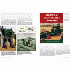 Classic Oliver Tractors 160 Page Paperback Book by Sherry Schaefer