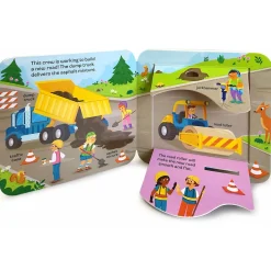 Dig! Under Construction Peek-a-Flap Board Book