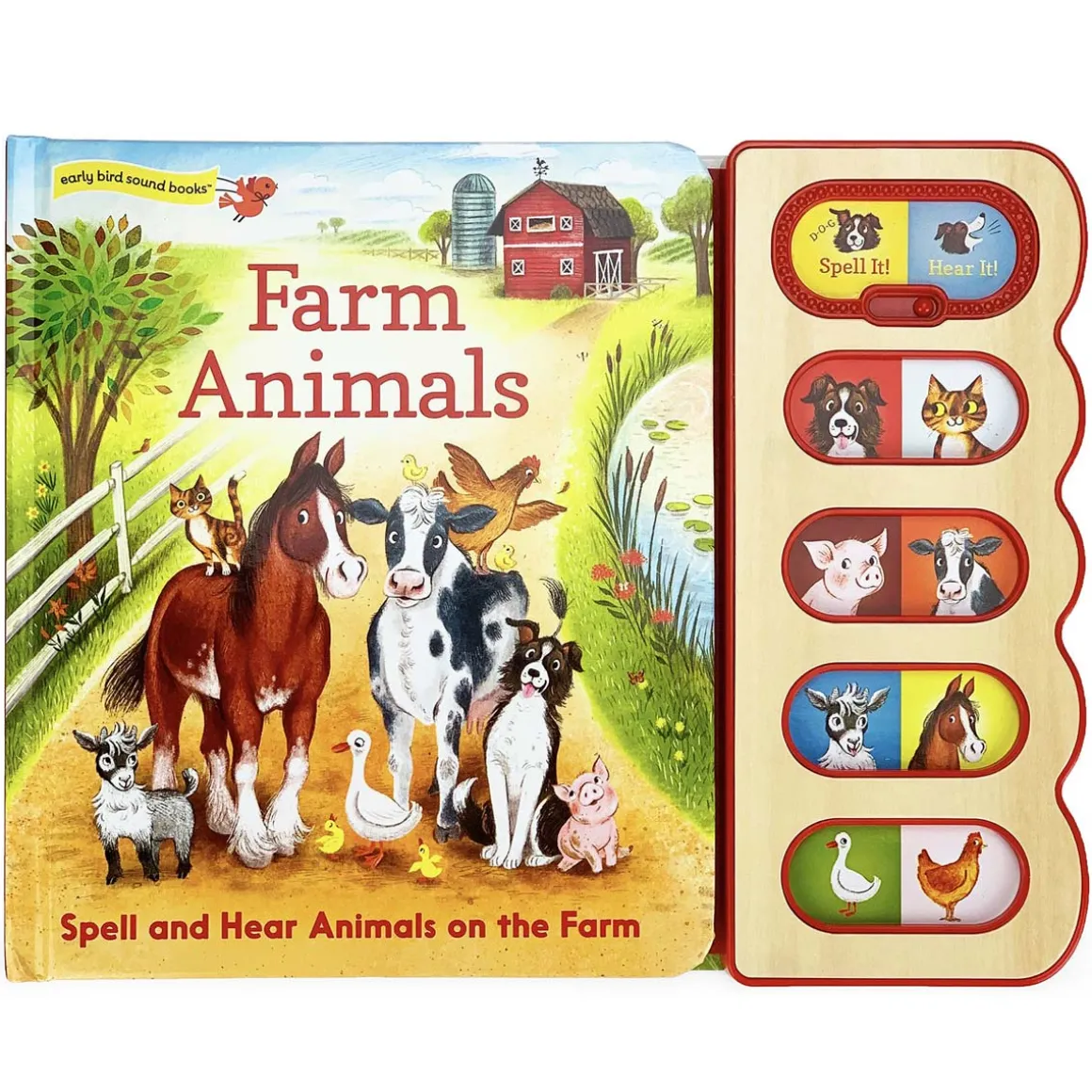 Farm Animals, Interactive Sound Board Book