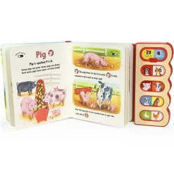 Farm Animals, Interactive Sound Board Book