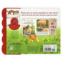 Farm Animals, Interactive Sound Board Book