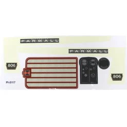 Farmall 806 Pedal Tractor Decal Set