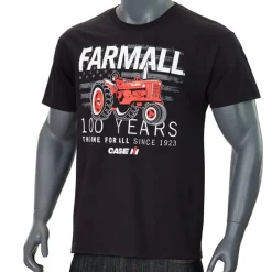 Farmall 100 Years Black Short Sleeve T-Shirt