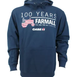 Farmall 100 Years Navy Hooded Sweatshirt